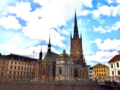 Isla de Riddarholmen y la Iglesia Real